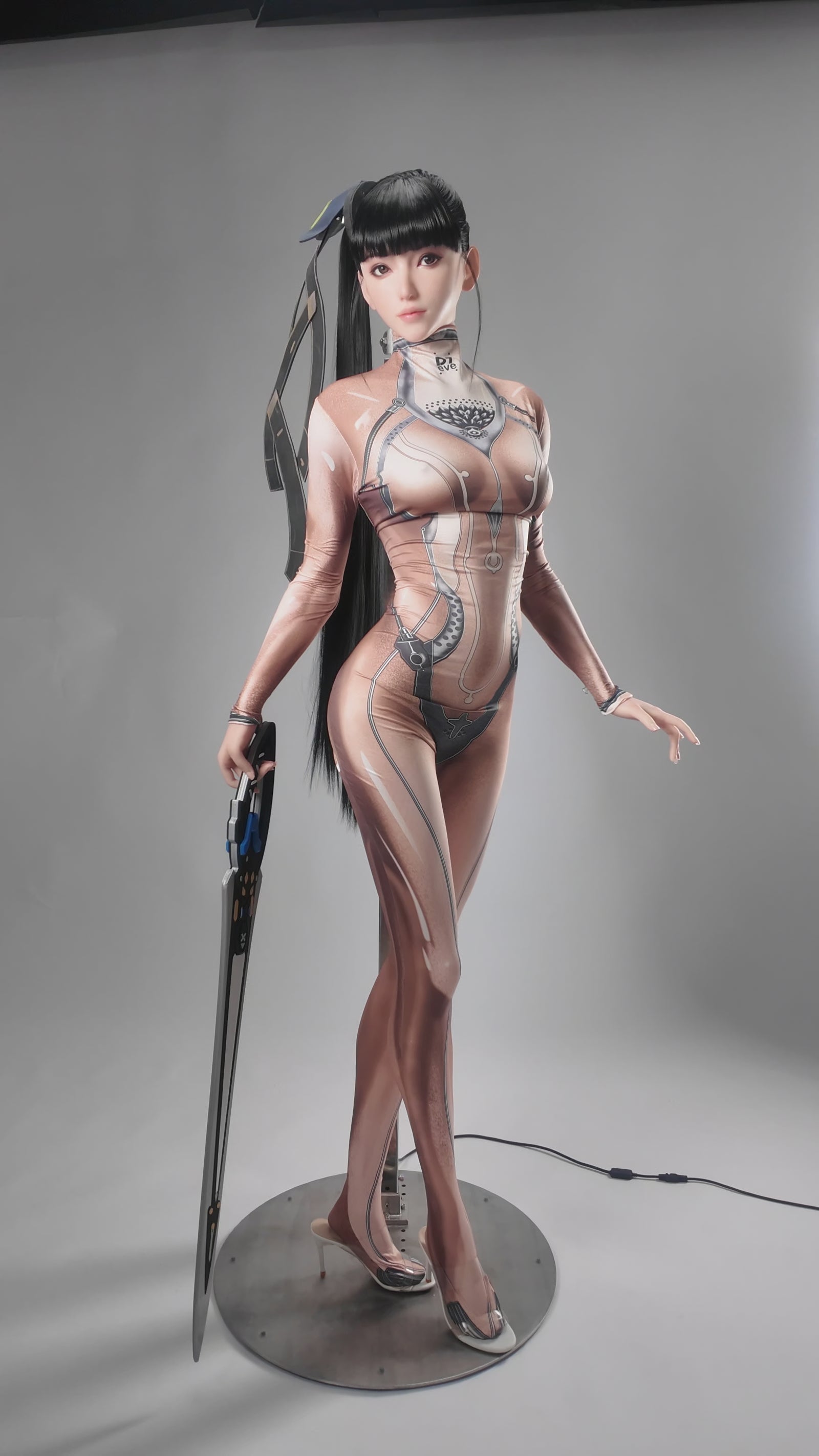 Víspera muñeca sexual (Game Lady 170 cm B-Cup No.34-1 Silicona)