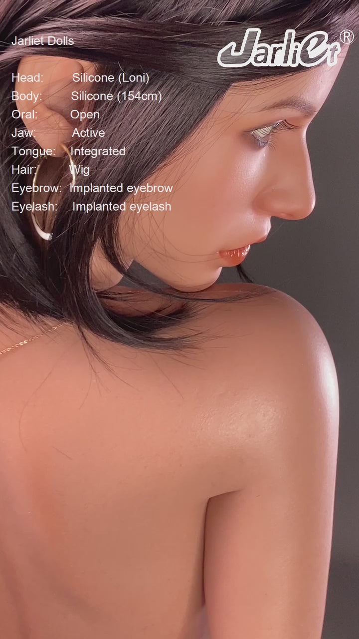 Loni muñeca sexual (Jarliet 154 cm copa C de silicona)