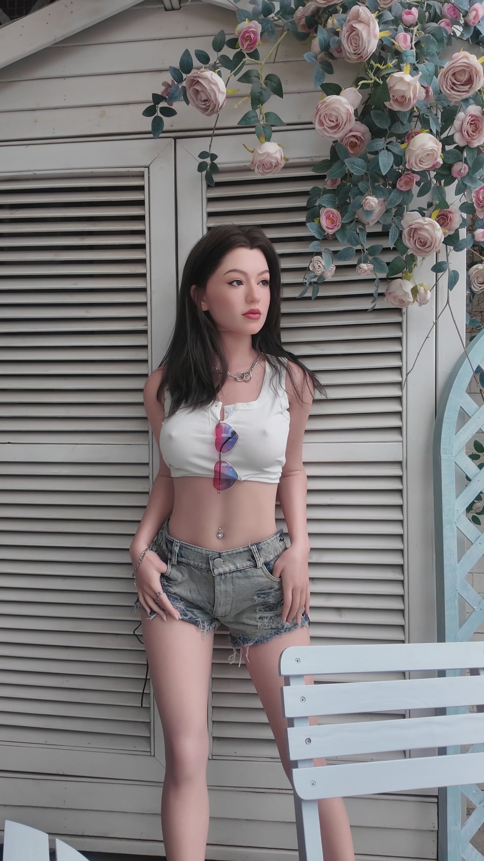 kalee muñeca sexual (Zelex 162 cm D-Cup GE47-1 Silicona)