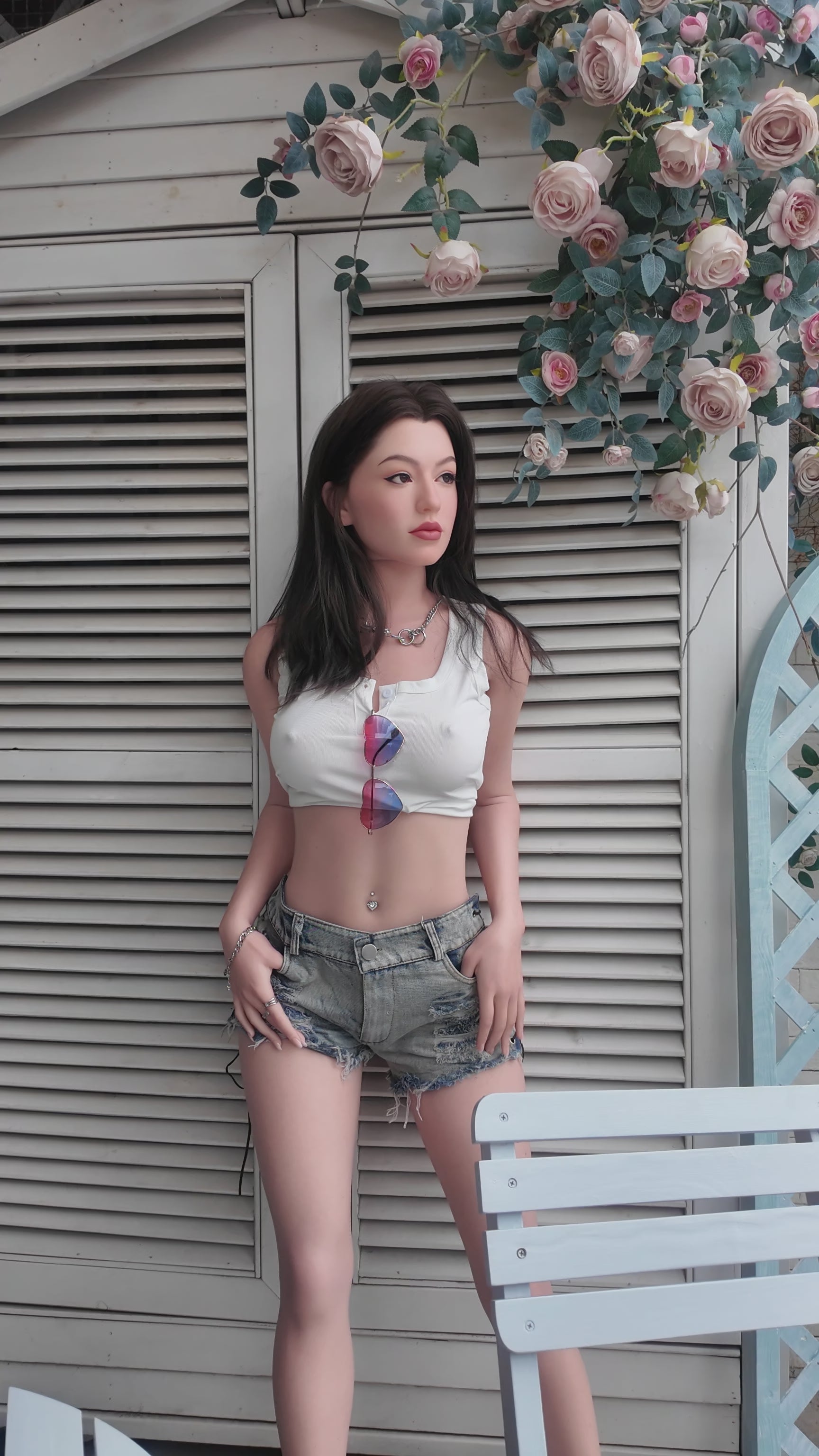 kalee muñeca sexual (Zelex 162 cm D-Cup GE47-1 Silicona)