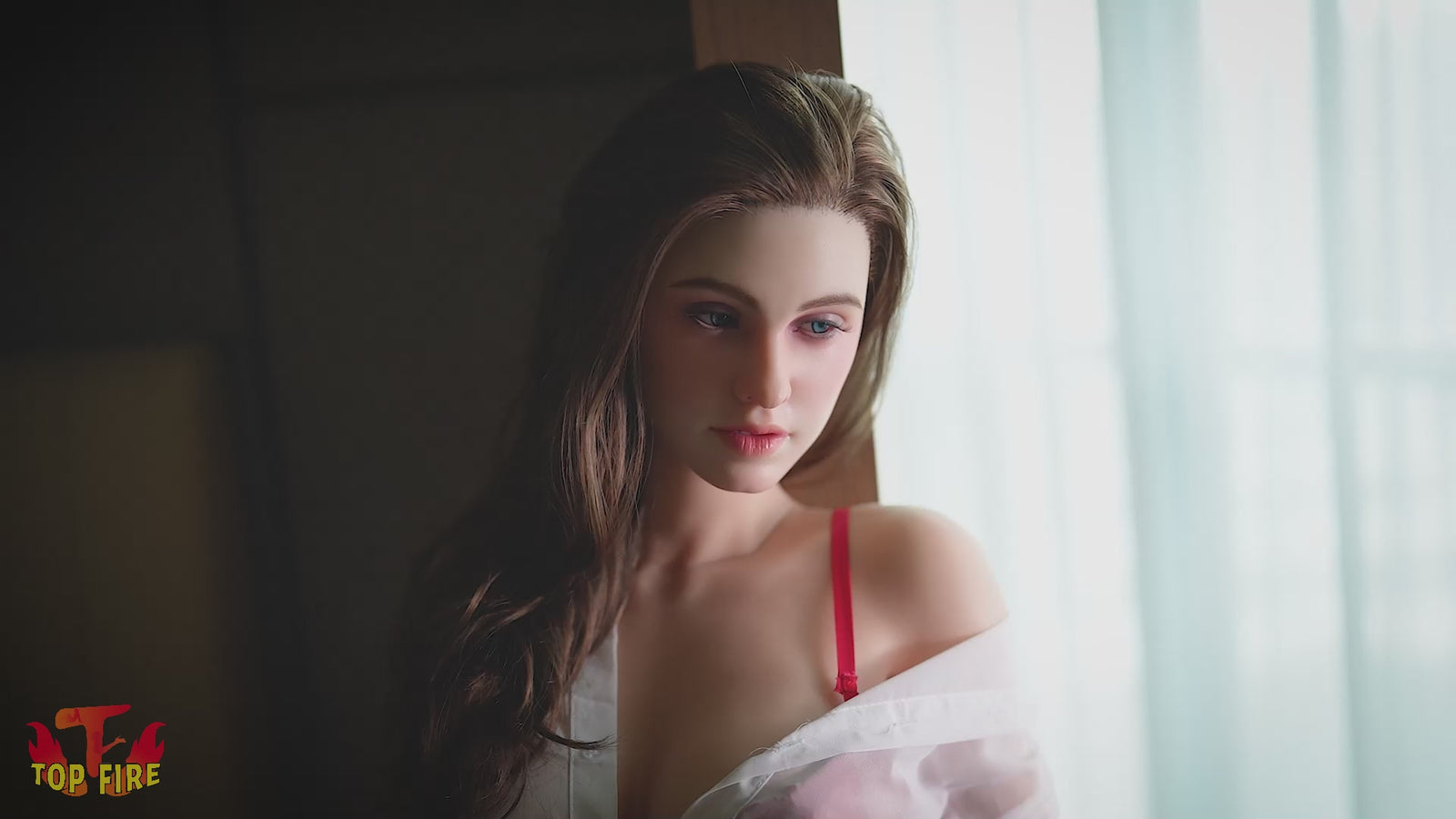 finlandés muñeca sexual (Top Fire Doll 165 cm copa C T03 silicona)