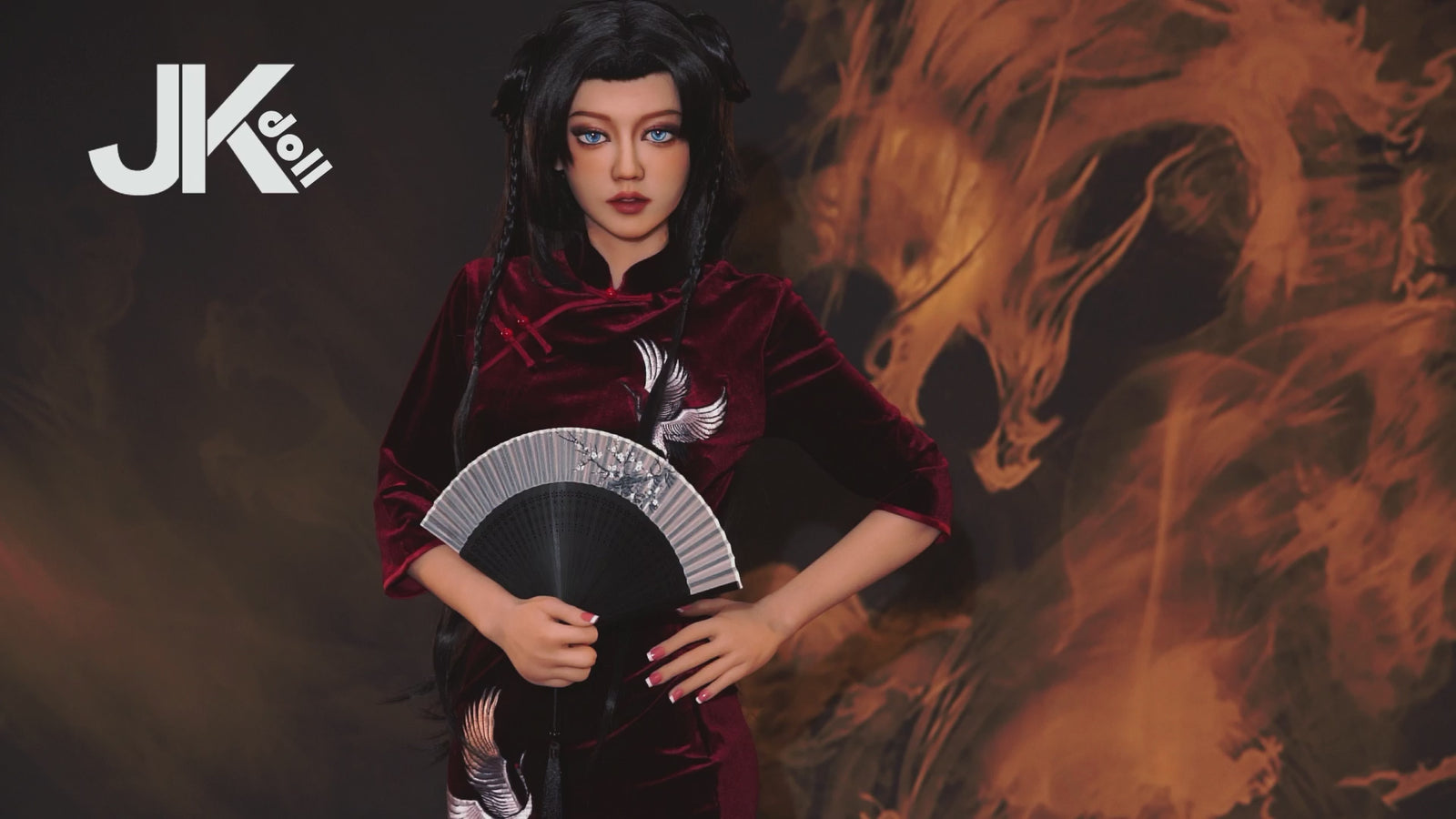 Chica Ku fung muñeca sexual (JK-Doll Copa D de 160 cm JK1 TPE)