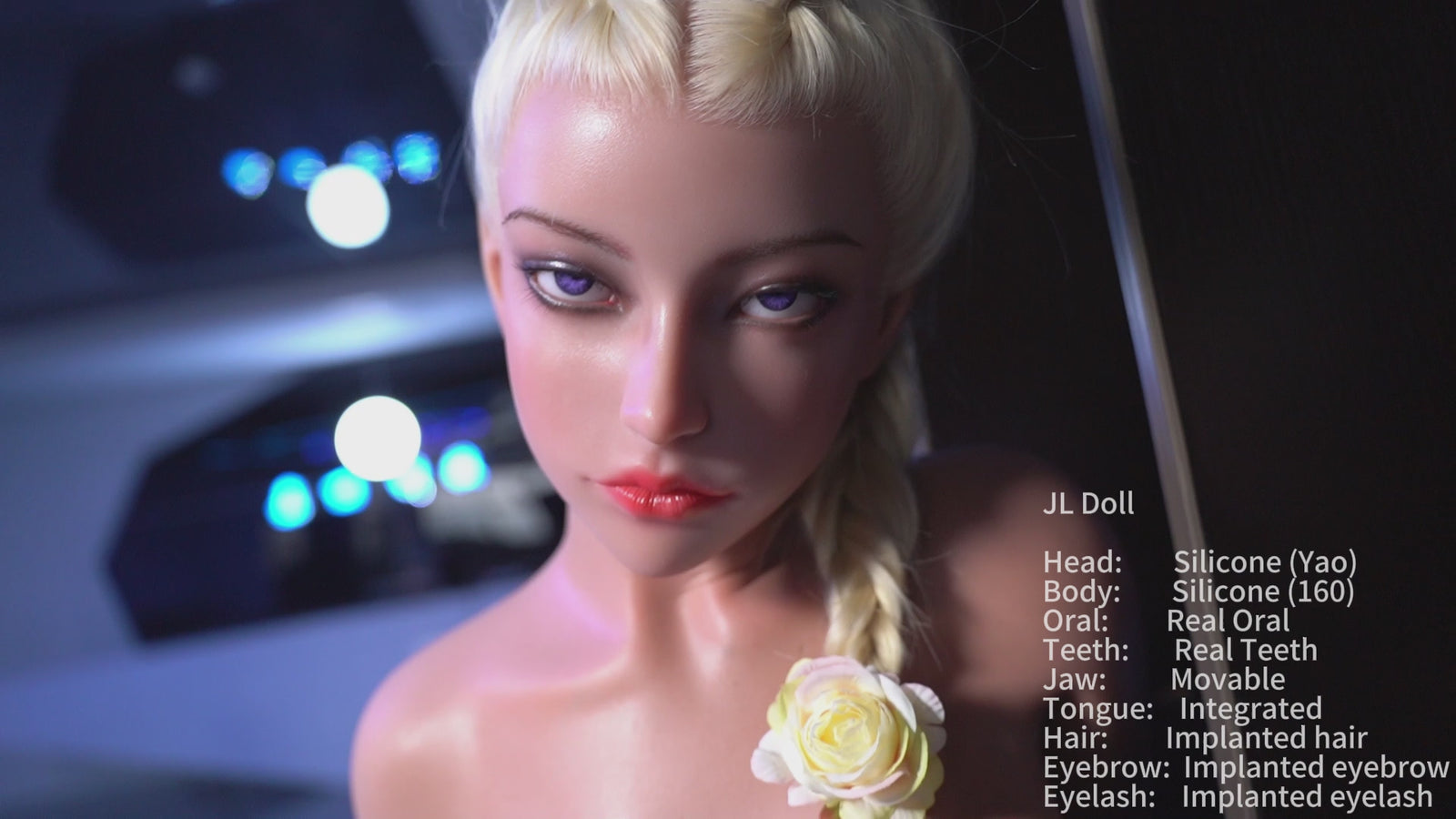 Yao muñeca sexual (Jarliet Copa C de silicona de 160 cm)