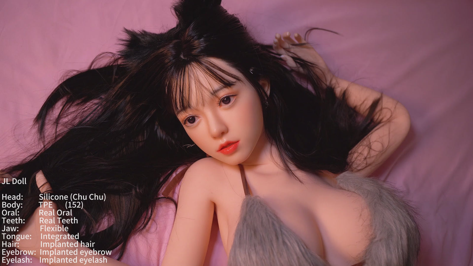 Chu muñeca sexual (Jarliet 152cm D-Cup TPE+Silicona)