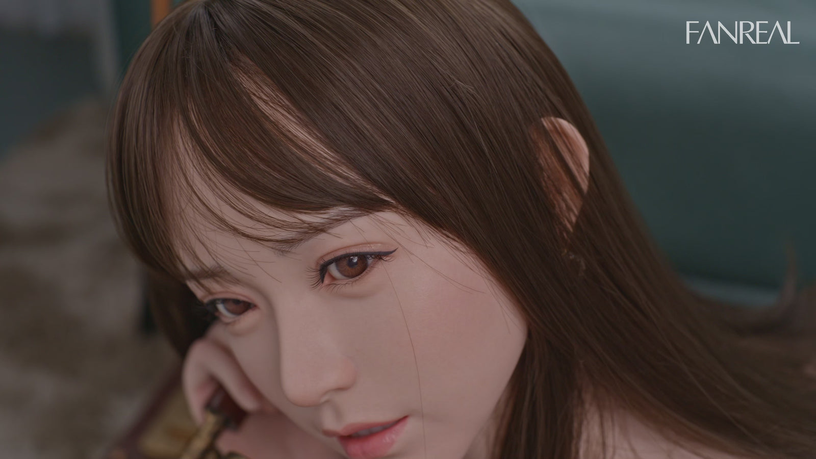 Torso Xue muñeca sexual (FanReal Doll Copa G de silicona de 95 cm)