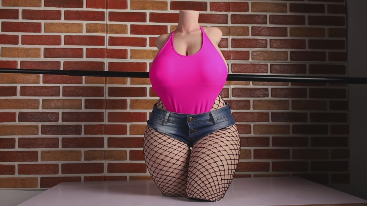 BBW tronco muñeca sexual (Climax Doll ULW 80 cm K-cup Silicona)