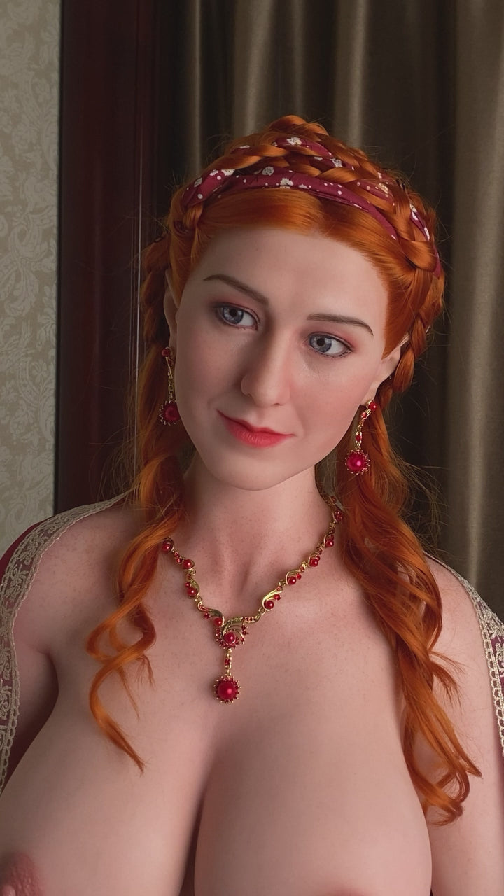 lucrecia muñeca sexual (Starpery Copa G de 165 cm (TPE+Silicona)