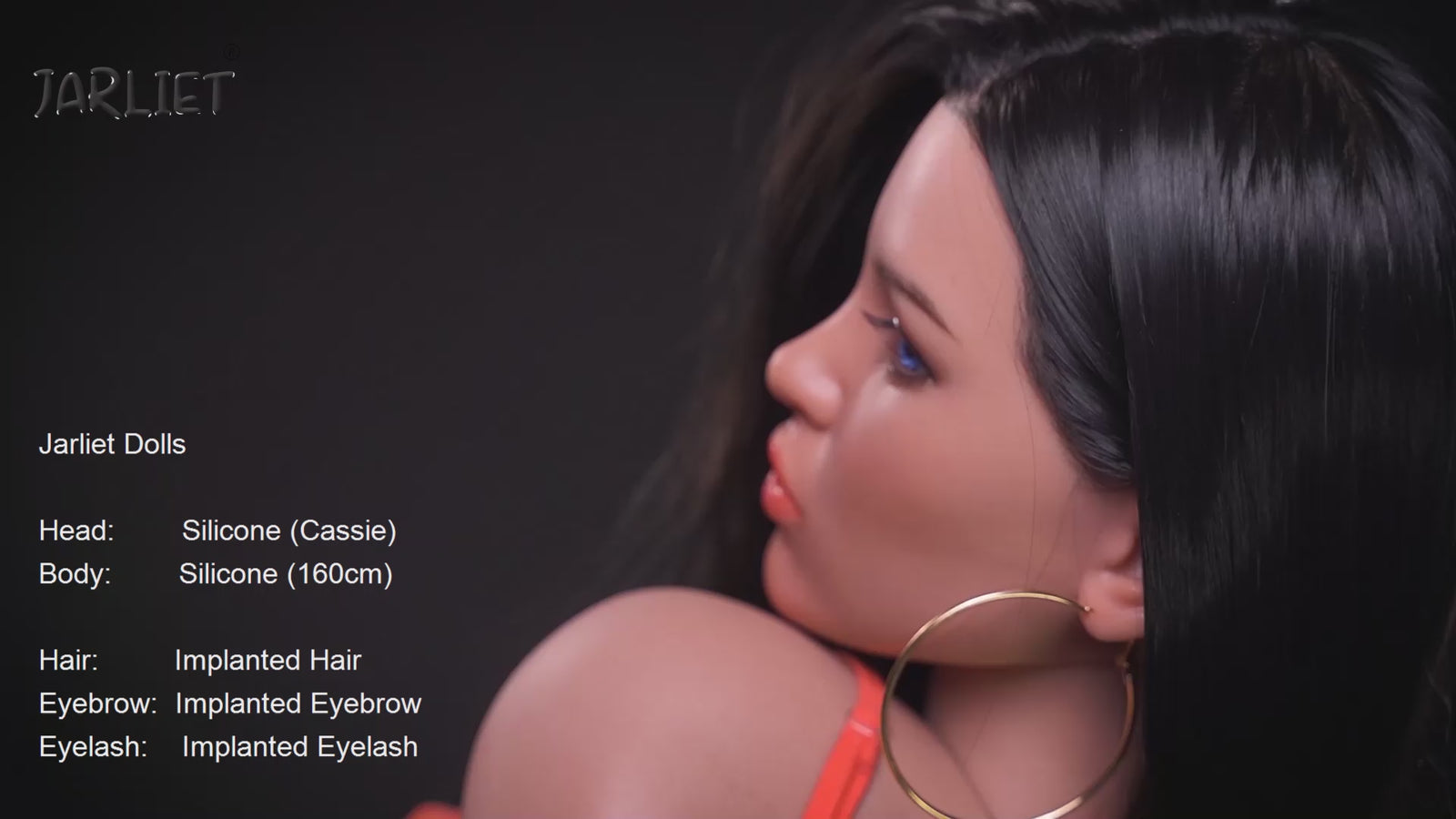 cassie muñeca sexual (Jarliet Copa C de silicona de 160 cm)