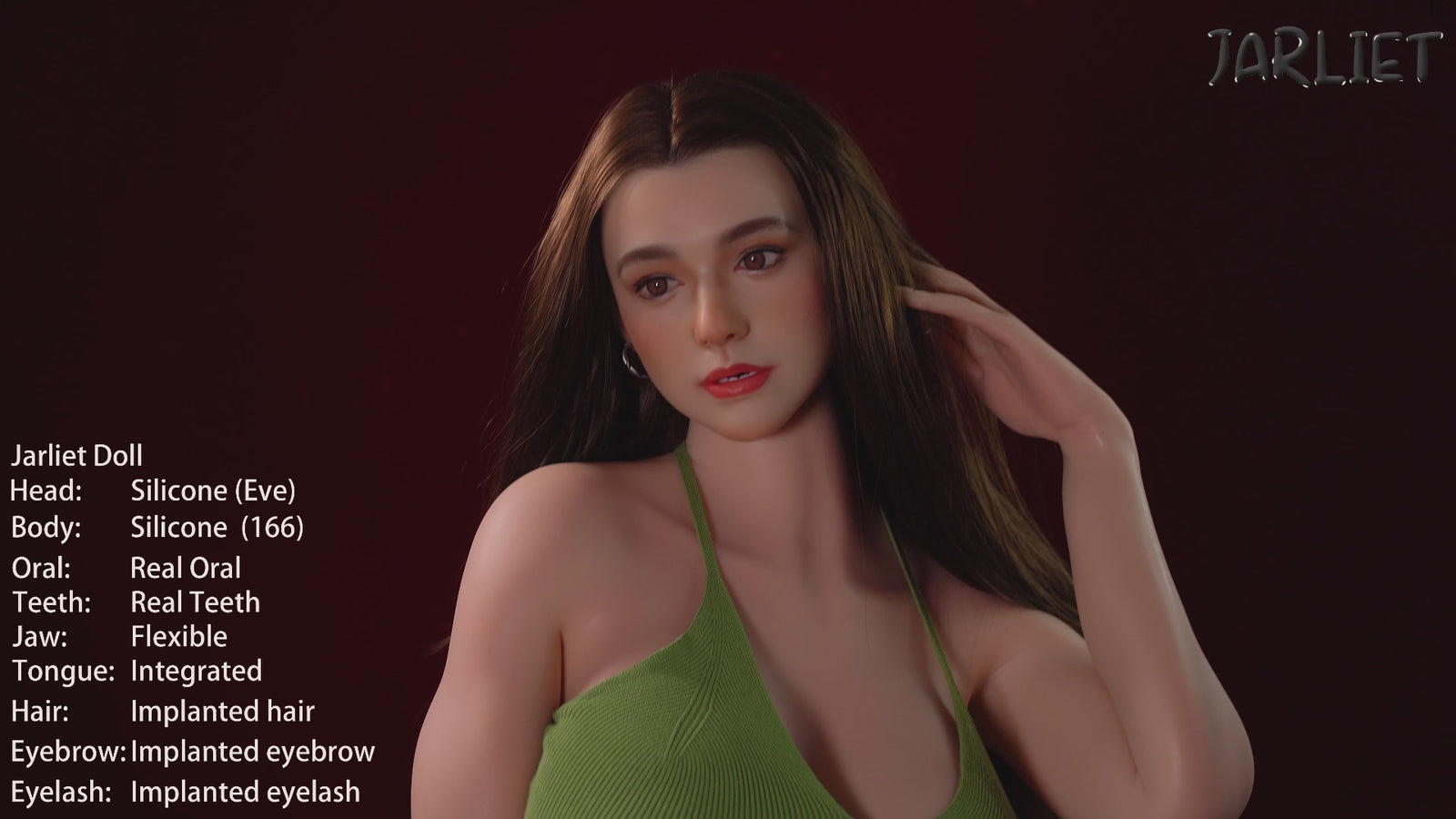 Eva muñeca sexual (Jarliet 163 cm E-Copa de silicona)