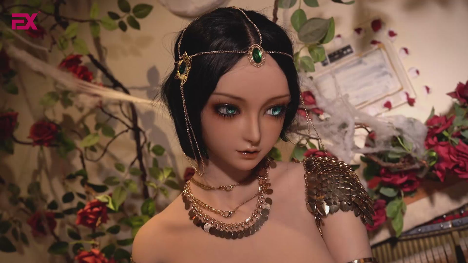 fay muñeca sexual (EXDoll 166cm G-Cup #Ukiyo-E Silicona)