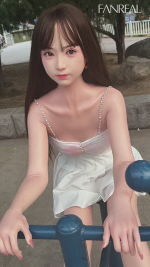 Mes muñeca sexual (FanReal Doll 153 cm B-CUP Silicona)