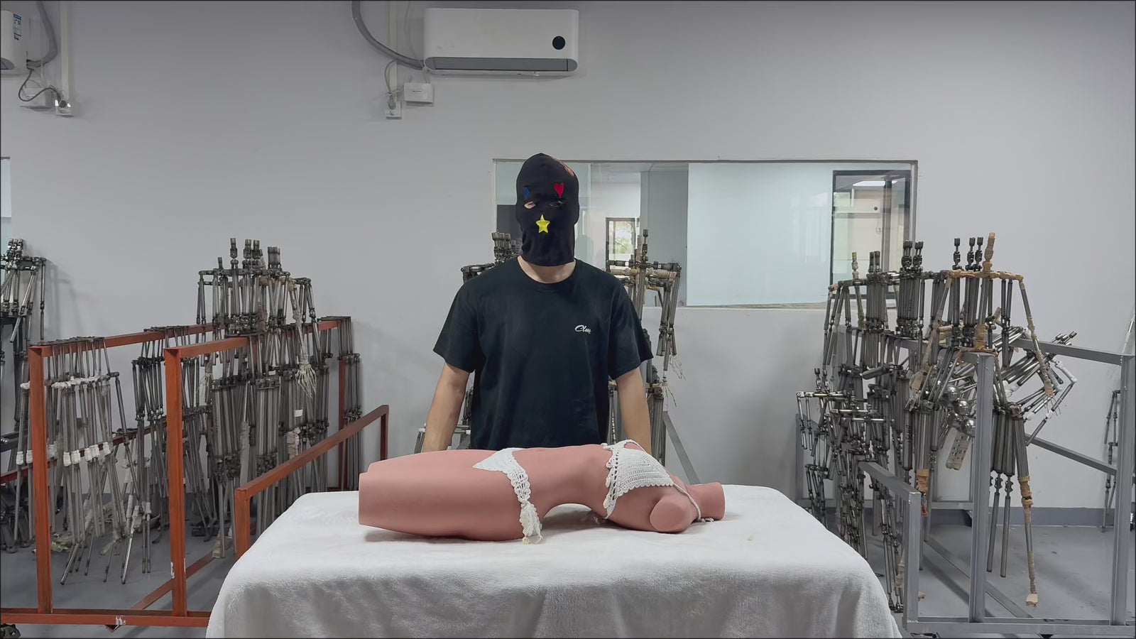 Torso de cuervo muñeca sexual (Climax Doll ULW 100 cm Copa A Silicona)