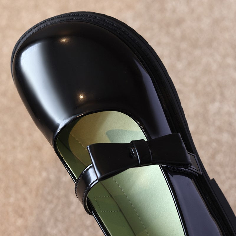 Zapatos para muñeca sexual (negro, barniz)