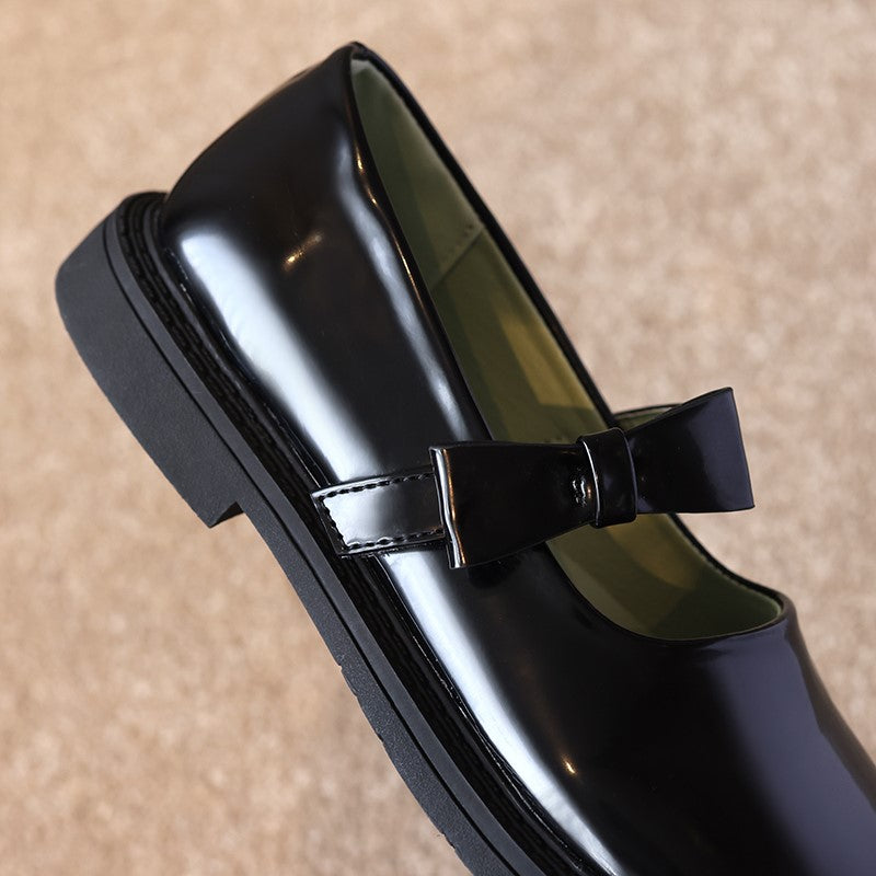 Zapatos para muñeca sexual (negro, barniz)