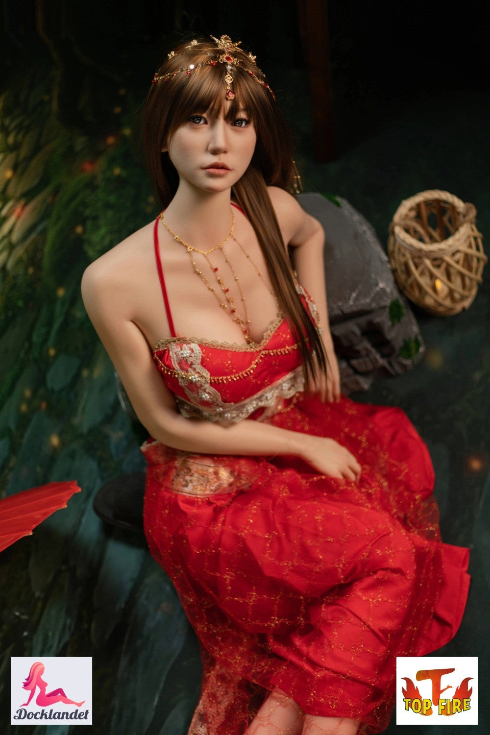 Jing Sexdocka (Top Fire Doll 170cm E-kupa T65 Silikon)