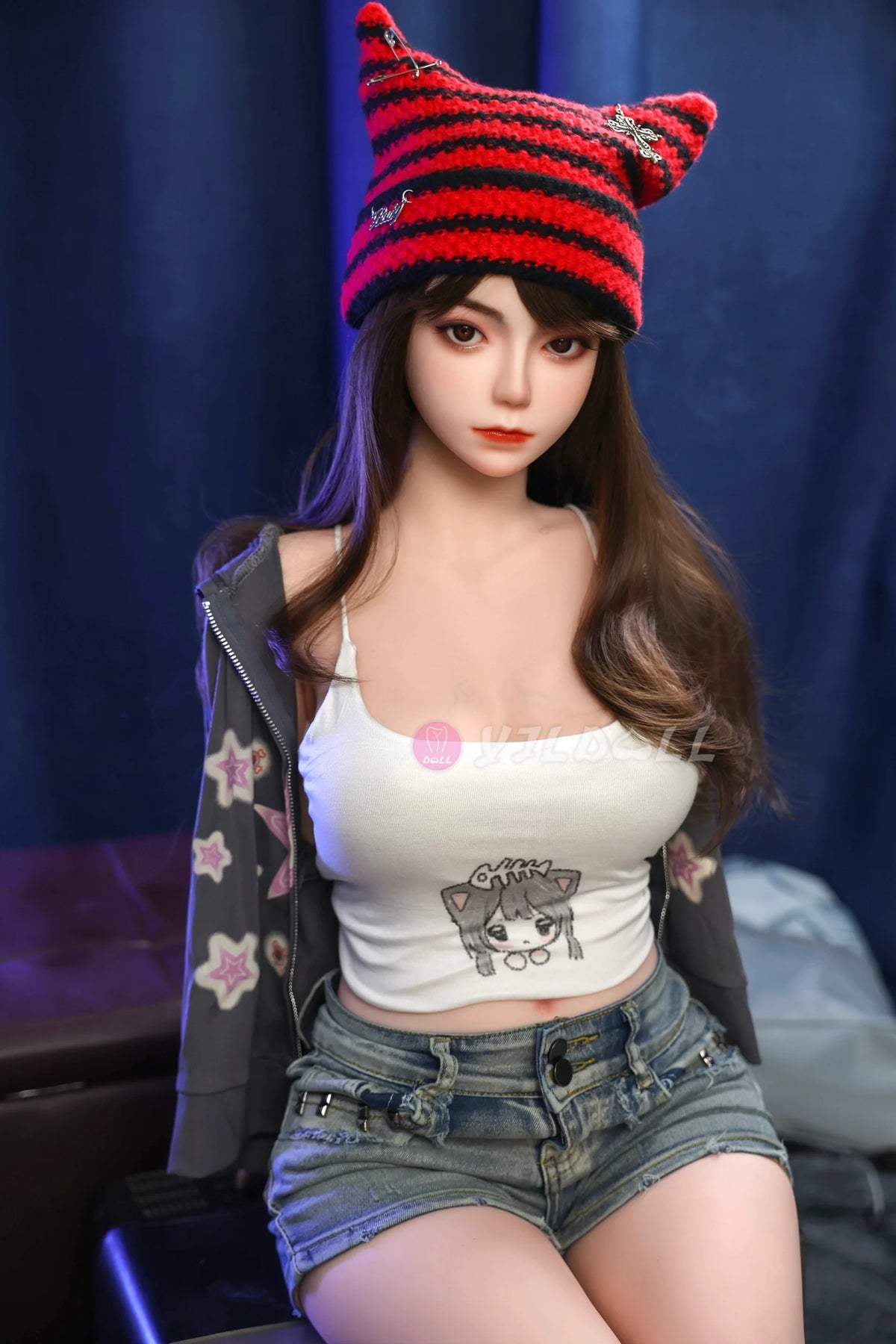 kang li muñeca sexual (YJL Doll Copa B de 140 cm #883 TPE+silicona)