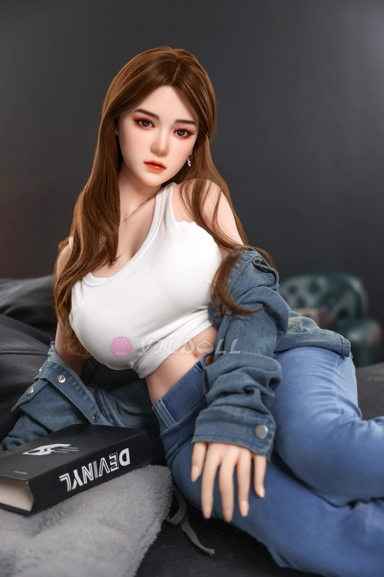 Jiang Yan muñeca sexual (YJL Doll 163 cm Copa F #804 TPE + Silicona)
