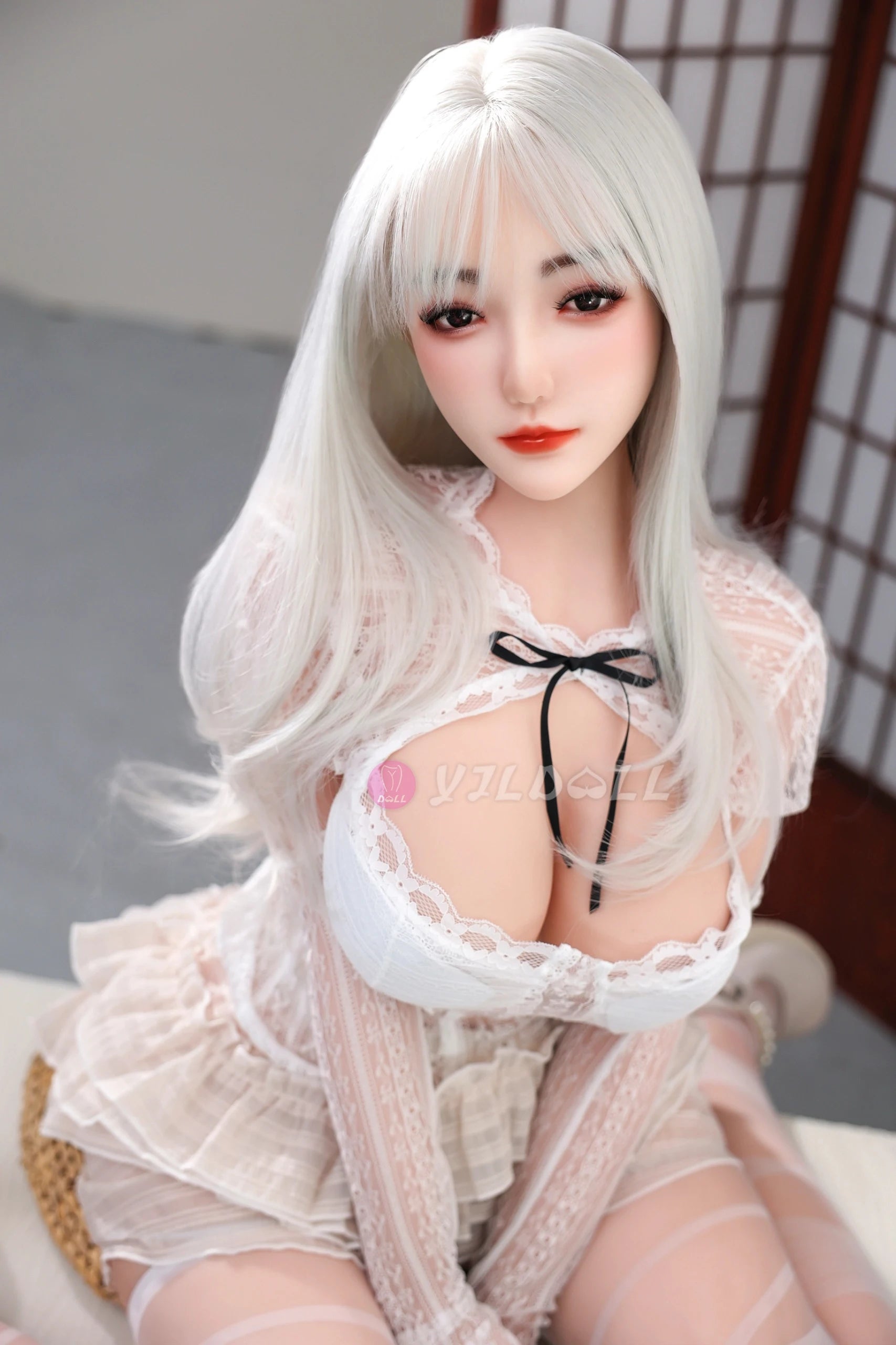 HOU LAN muñeca sexual (YJL Doll 163cm F-CUP #878 TPE + Silicona)