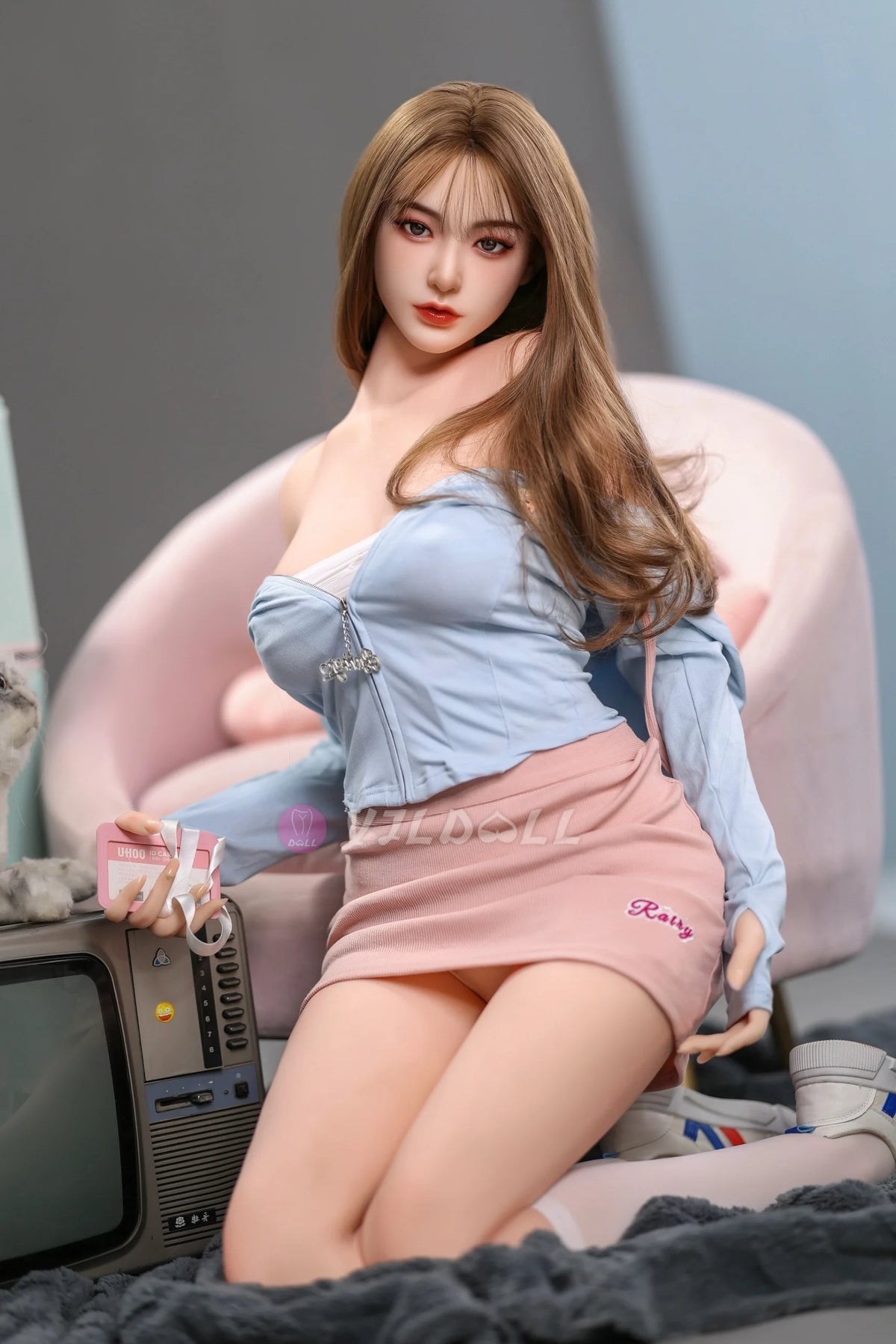 Lei Yu muñeca sexual (YJL Doll 168cm D-Cup #808 TPE+Silicona)