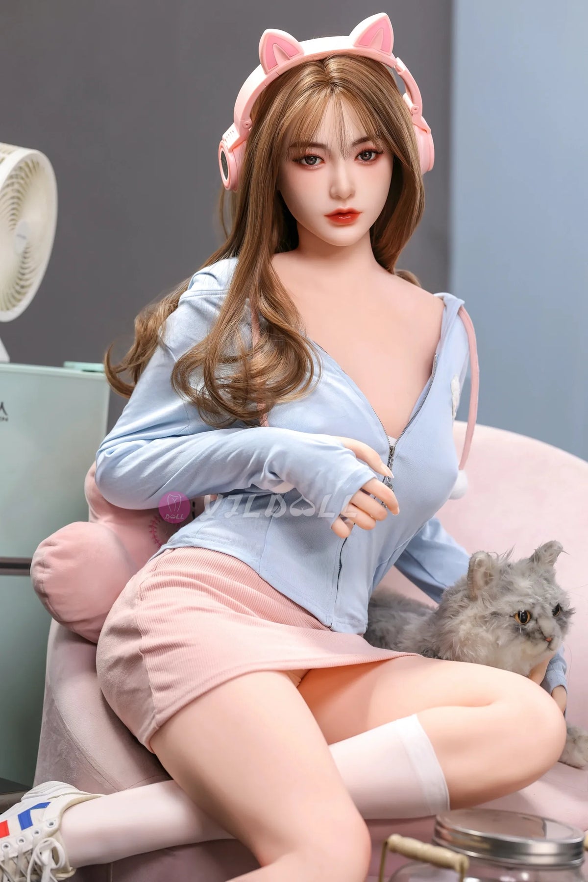 Lei Yu muñeca sexual (YJL Doll 168cm D-Cup #808 TPE+Silicona)