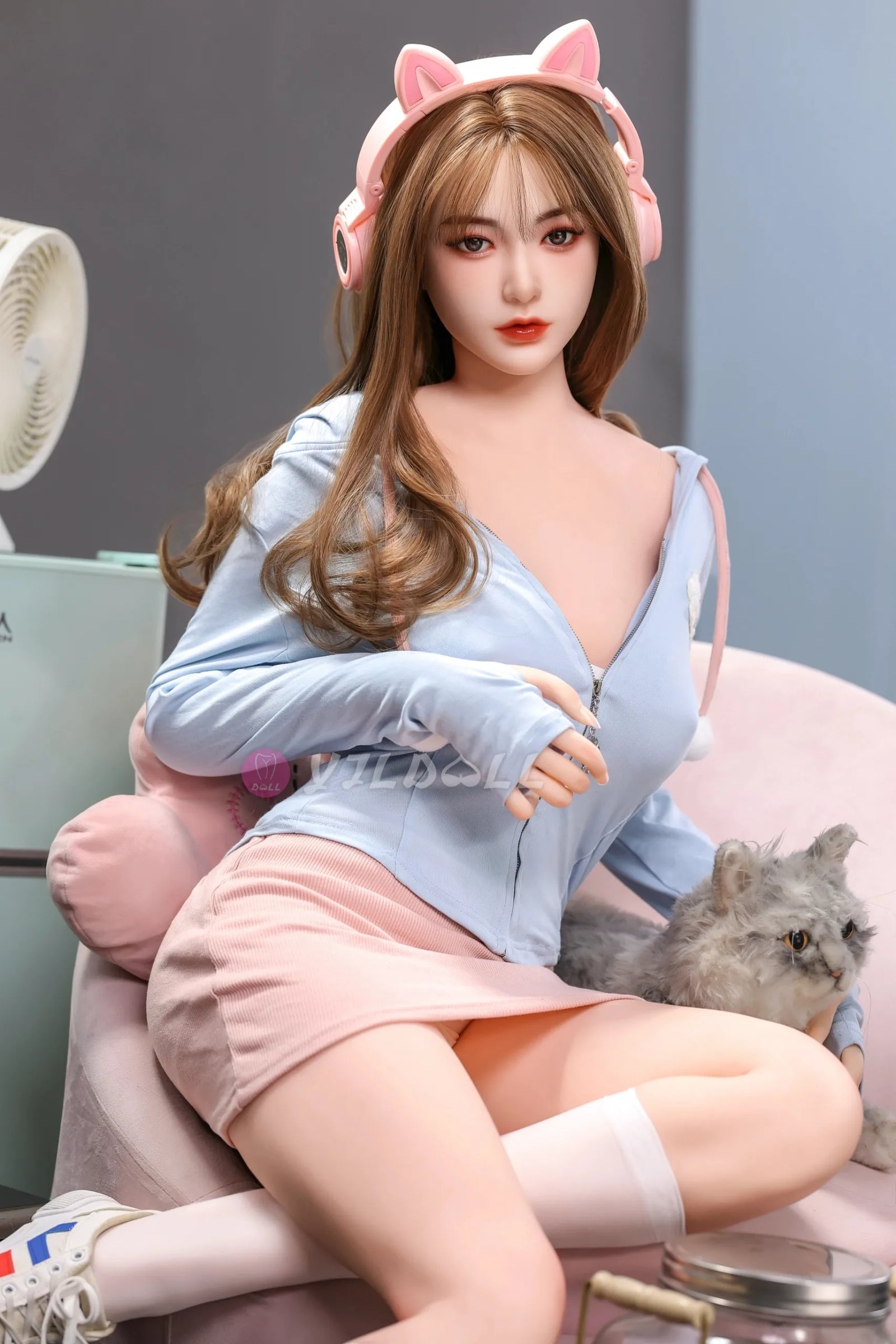 Lei Yu muñeca sexual (YJL Doll 168cm D-Cup #808 TPE+Silicona)