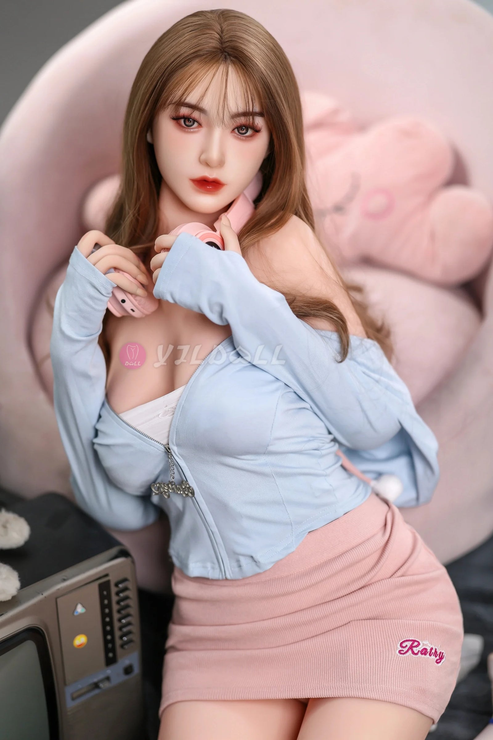 Lei Yu muñeca sexual (YJL Doll 168cm D-Cup #808 TPE+Silicona)
