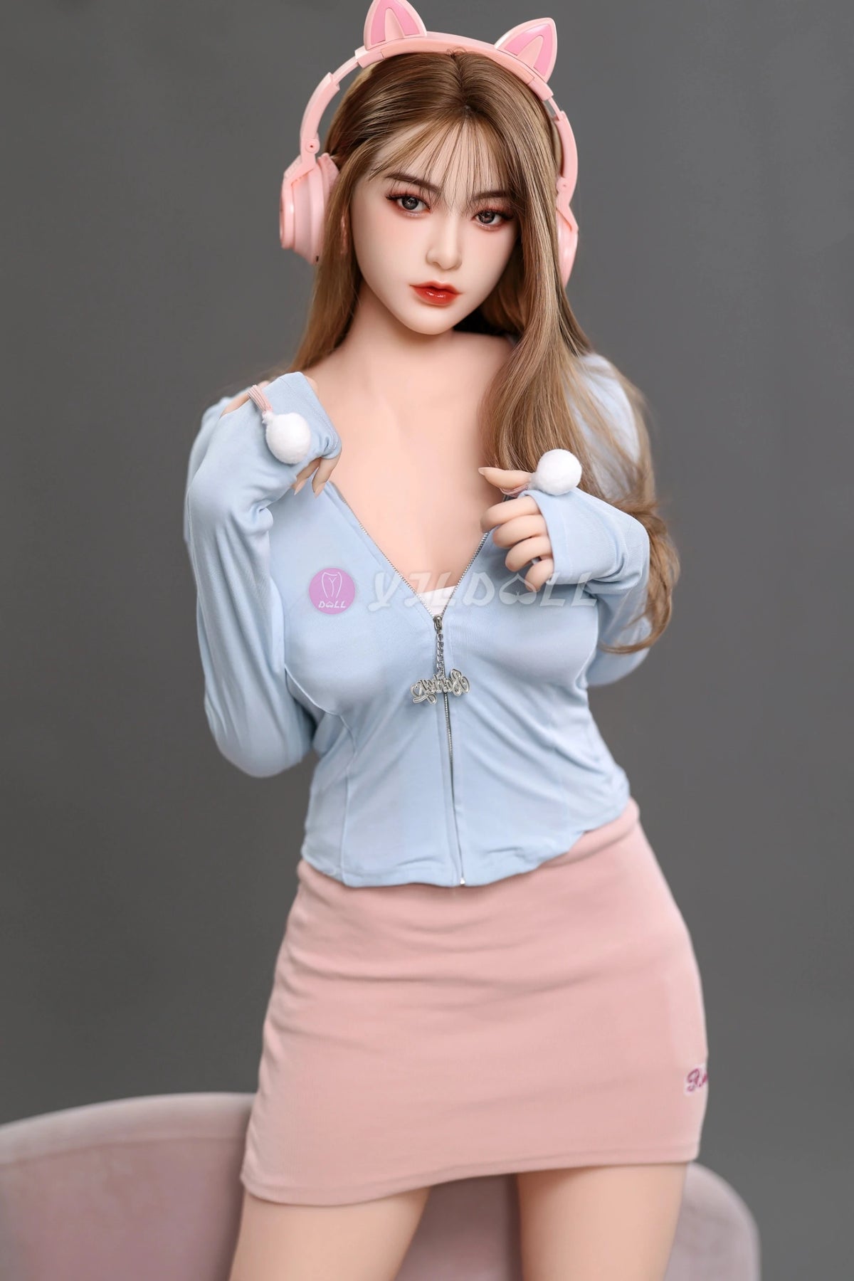 Lei Yu muñeca sexual (YJL Doll 168cm D-Cup #808 TPE+Silicona)