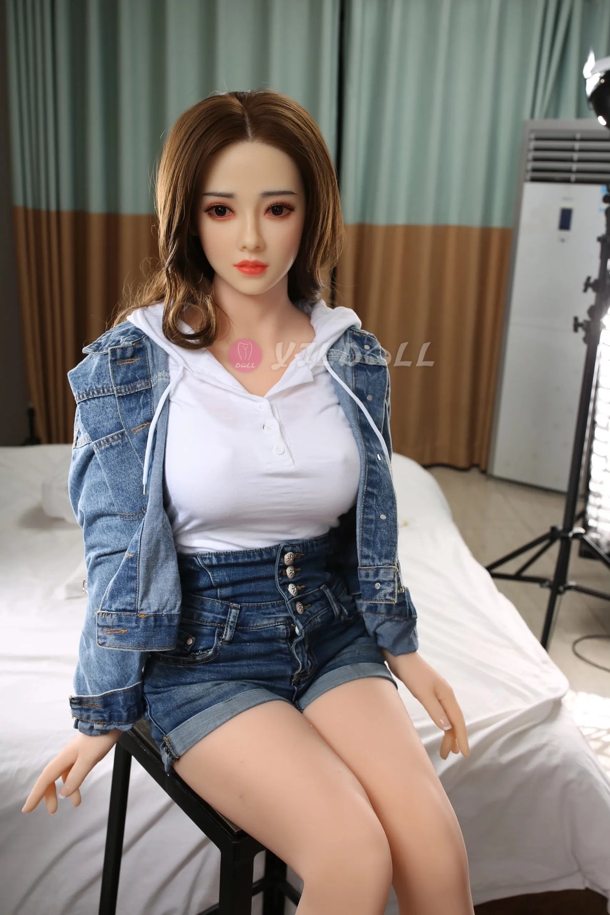 Shiling muñeca sexual (YJL Doll Copa D de 170 cm #803 TPE+silicona)