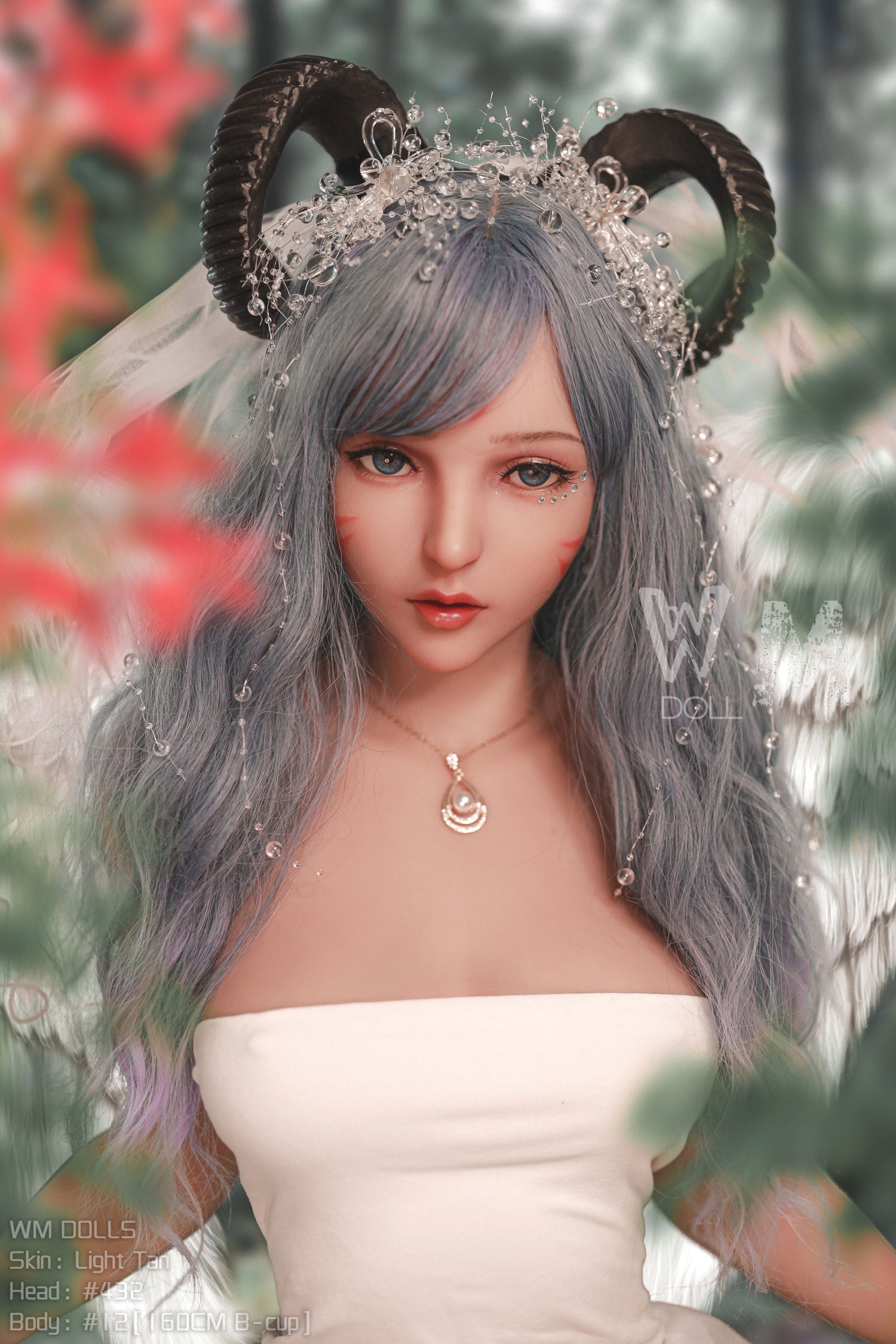 Alisia muñeca sexual (WM-Doll 160 cm B-CUP #432 TPE)