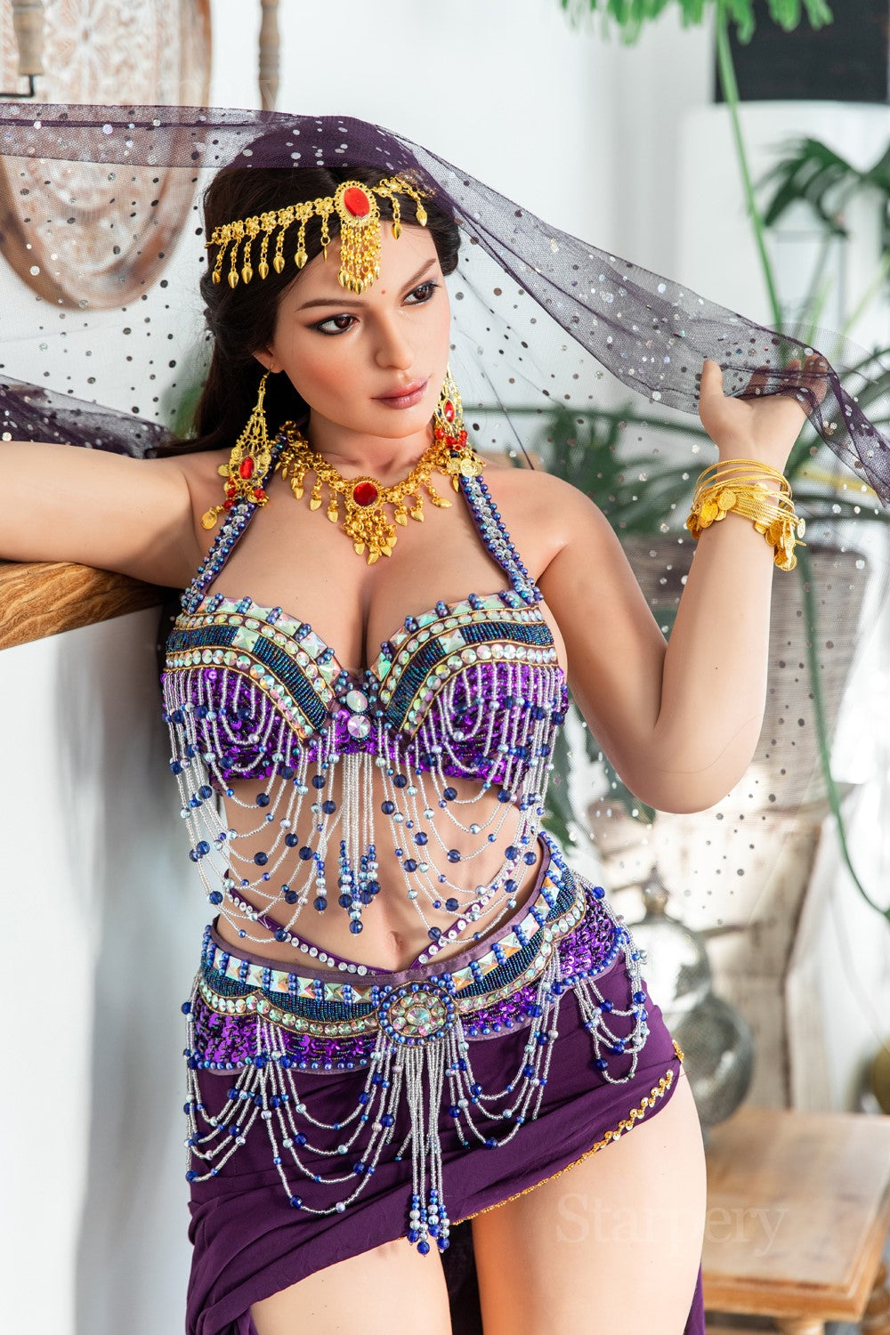 jamela muñeca sexual (Starpery Copa G de 165 cm (TPE+Silicona)