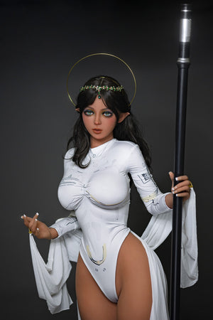 Alva muñeca sexual (Aibei Doll TPE de 160 cm de copa)