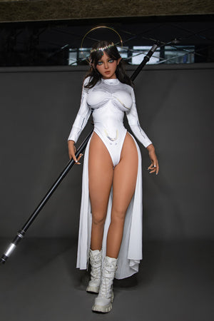 Alva muñeca sexual (Aibei Doll TPE de 160 cm de copa)