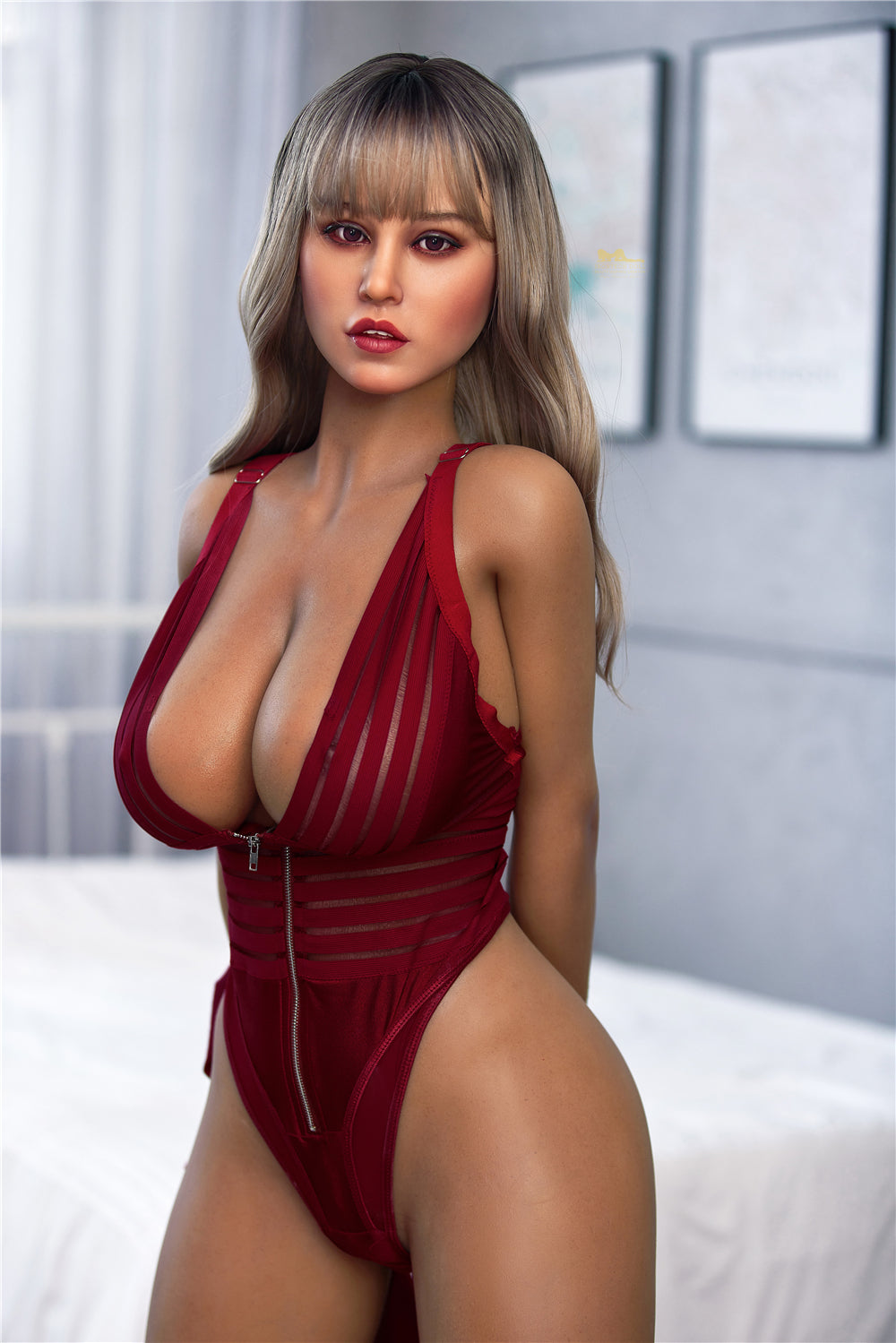 lirio muñeca sexual (Irontech Doll 165 cm copa F S2 silicona)