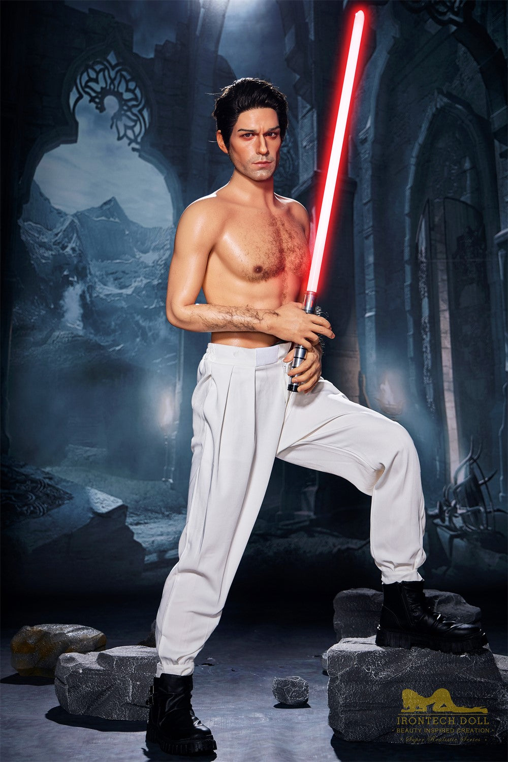 Lucas Hombre muñeca sexual (Irontech Doll 170cm M5 Silicona)