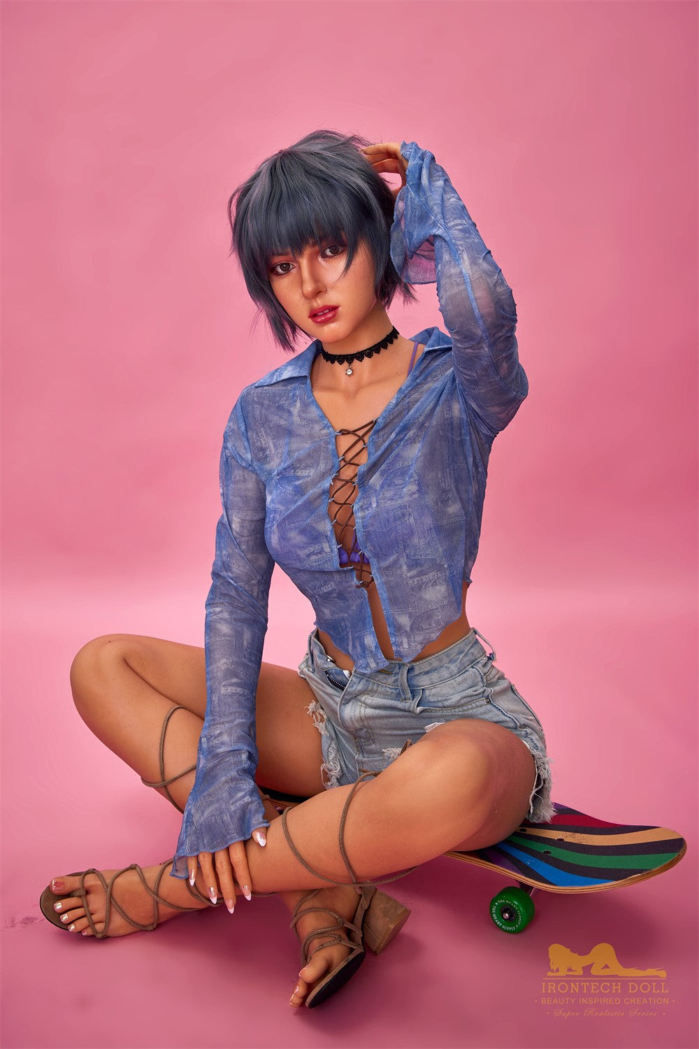 jenny muñeca sexual (Irontech Doll 168cm Copa B S29 Silicona)