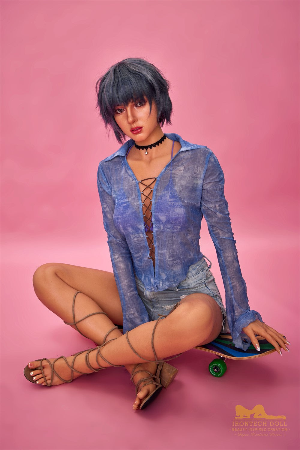 jenny muñeca sexual (Irontech Doll 168cm Copa B S29 Silicona)