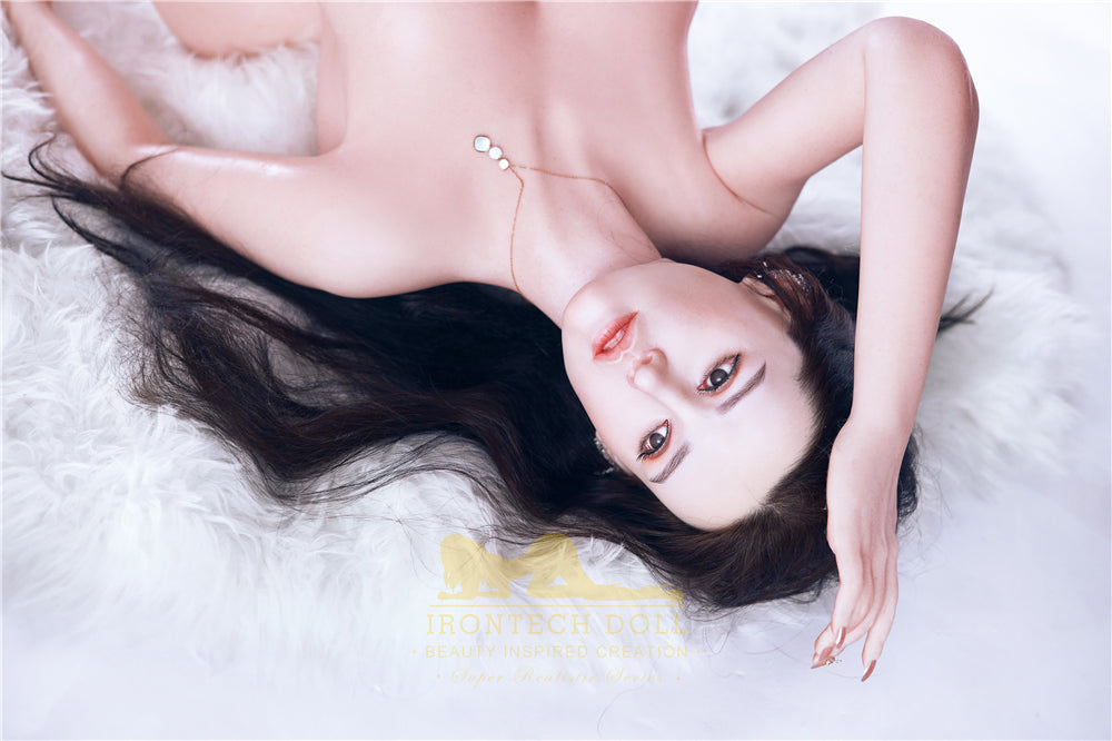 angelina muñeca sexual (Irontech Doll 162 cm J-cup S2 silicona)