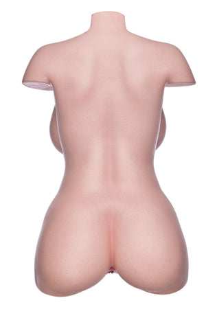 Rebecca torso muñeca sexual (Irontech Doll 95 cm de silicona F-CUP)