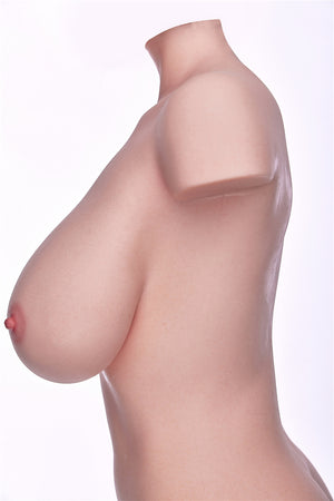 Rebecca torso muñeca sexual (Irontech Doll 95 cm de silicona F-CUP)