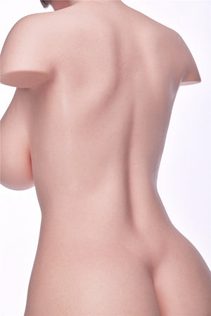 Rebecca torso muñeca sexual (Irontech Doll 95 cm de silicona F-CUP)