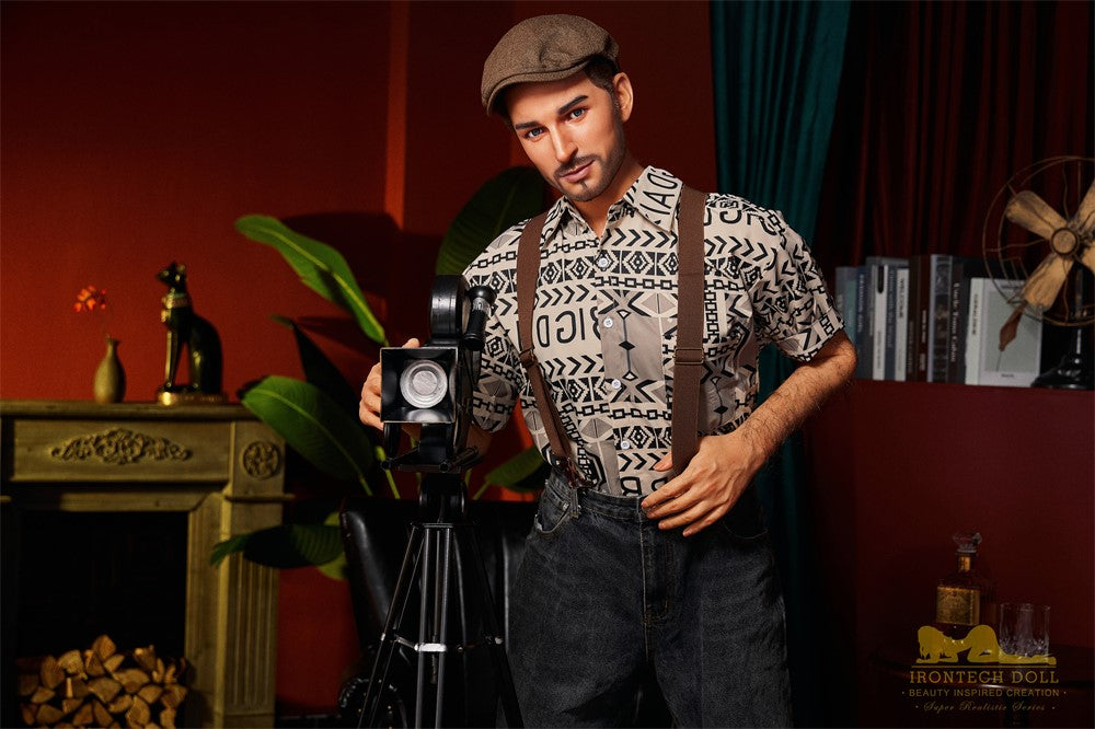 Antonio Hombre muñeca sexual (Irontech Doll 170cm M3 Silicona)