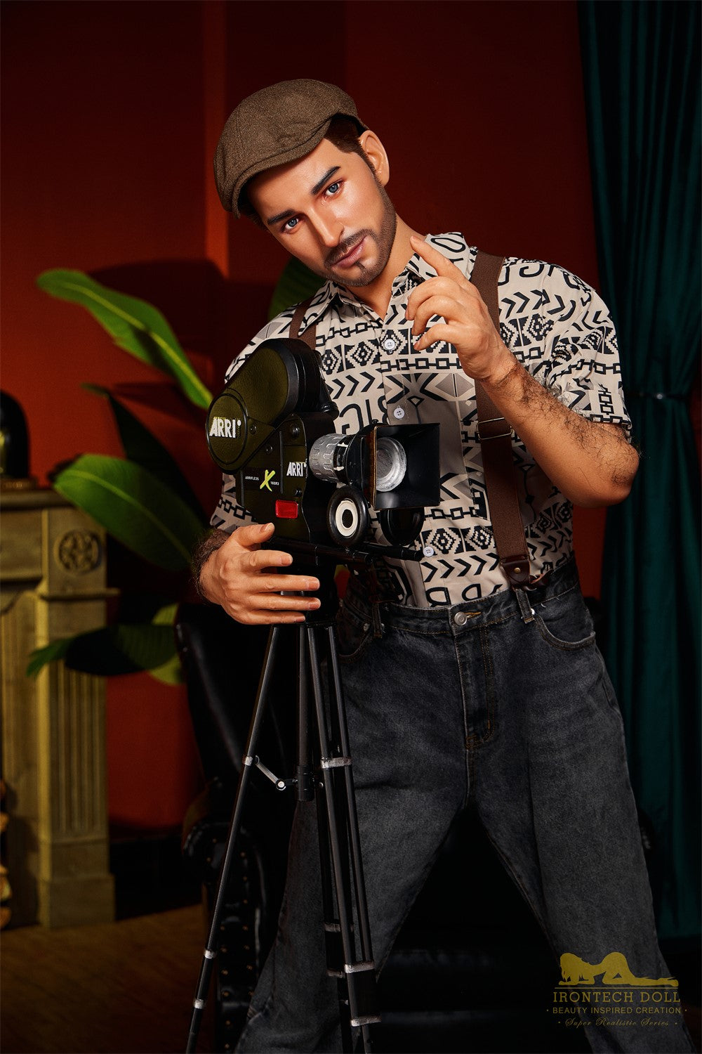 Antonio Hombre muñeca sexual (Irontech Doll 170cm M3 Silicona)