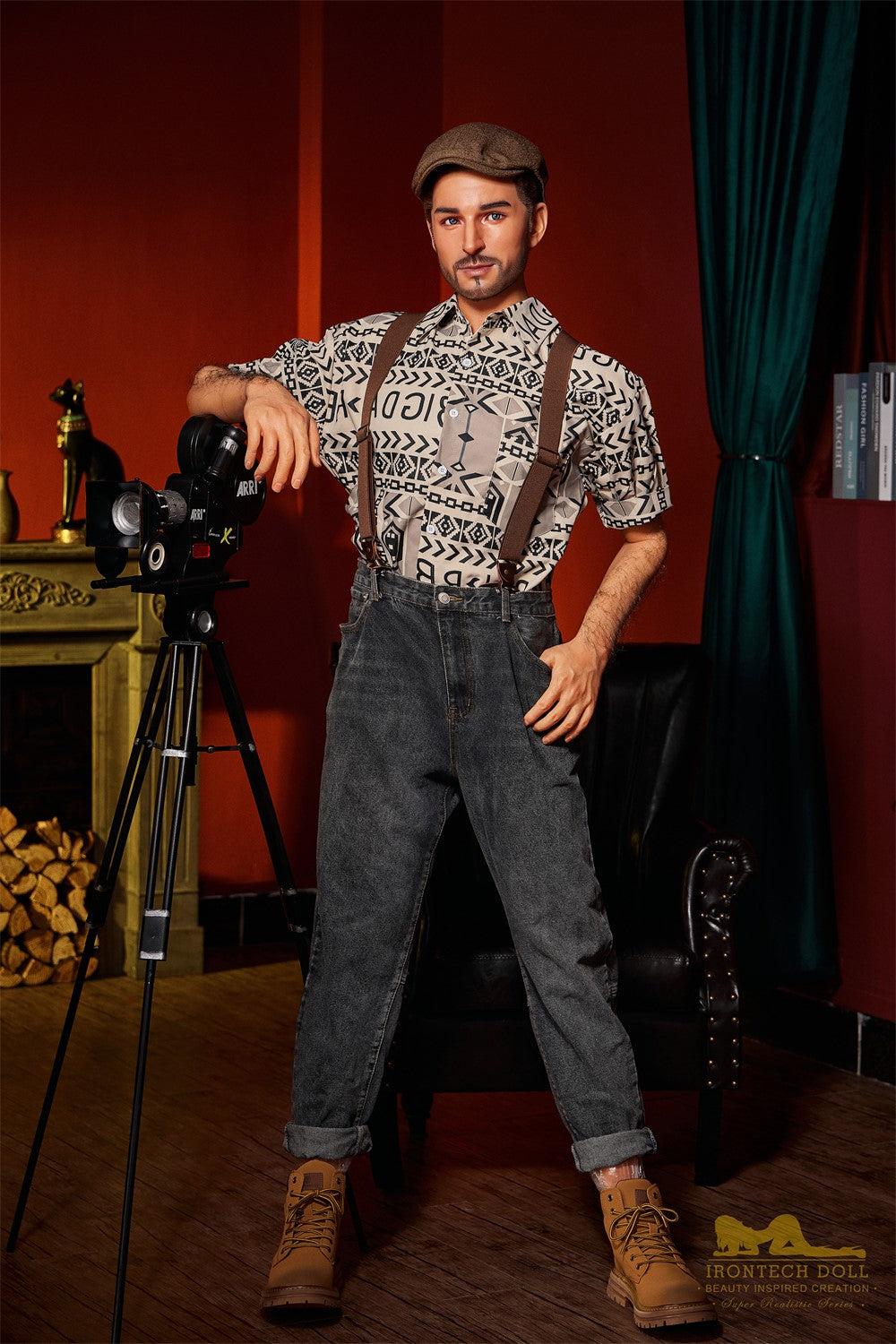Antonio Hombre muñeca sexual (Irontech Doll 170cm M3 Silicona)