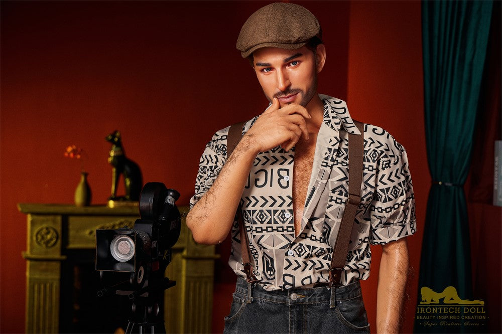 Antonio Hombre muñeca sexual (Irontech Doll 170cm M3 Silicona)