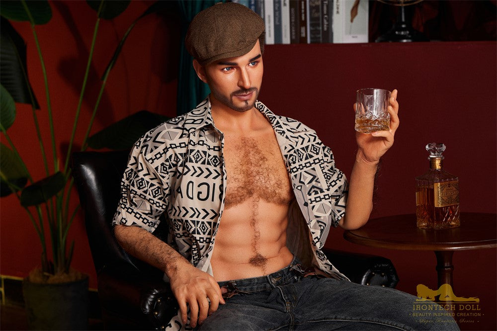 Antonio Hombre muñeca sexual (Irontech Doll 170cm M3 Silicona)