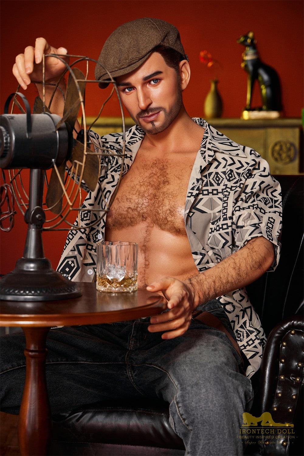 Antonio Hombre muñeca sexual (Irontech Doll 170cm M3 Silicona)