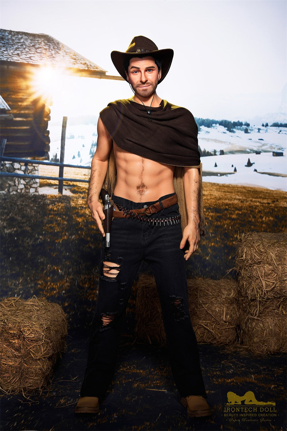 Allen Hombre muñeca sexual (Irontech Doll 170cm M6 Silicona)