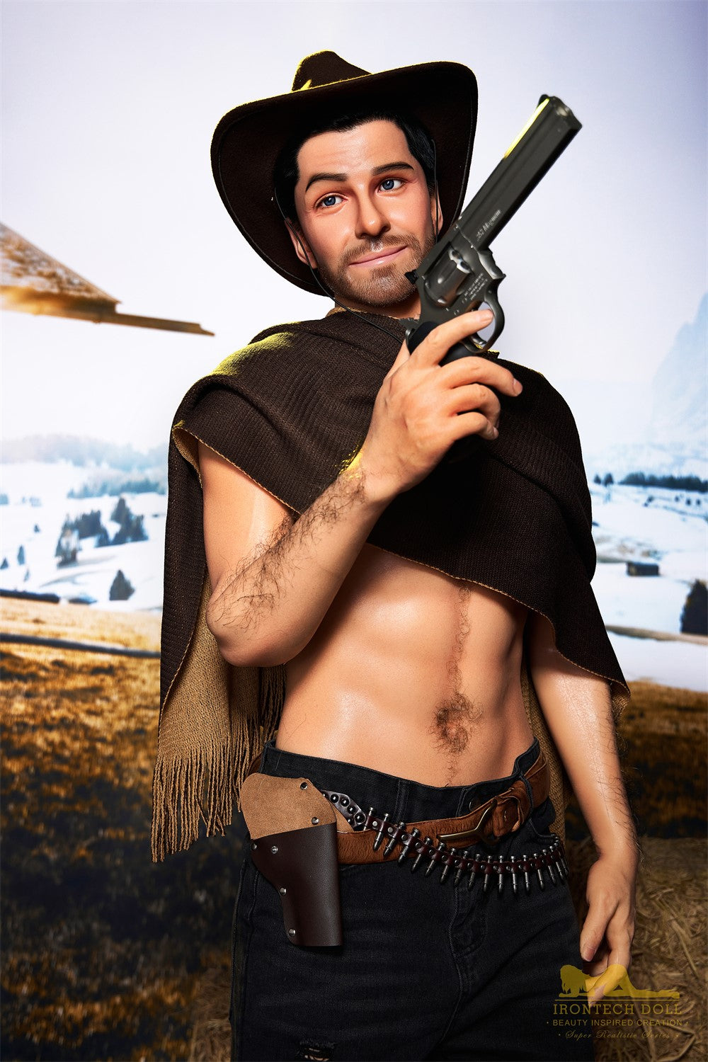 Allen Hombre muñeca sexual (Irontech Doll 170cm M6 Silicona)