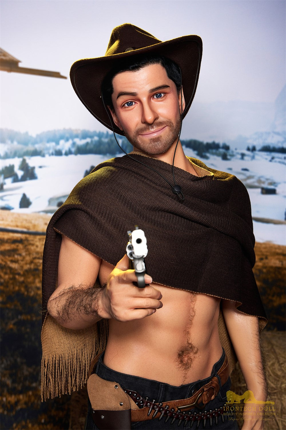 Allen Hombre muñeca sexual (Irontech Doll 170cm M6 Silicona)