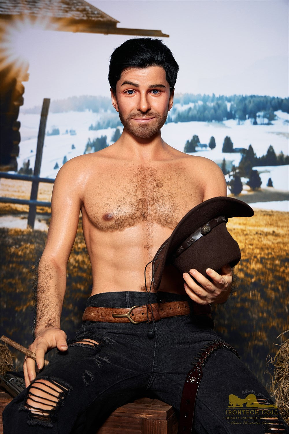 Allen Hombre muñeca sexual (Irontech Doll 170cm M6 Silicona)